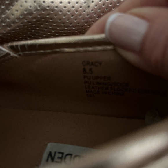 Steve Madden Rose Metallic espadrilles - Picture 5 of 9